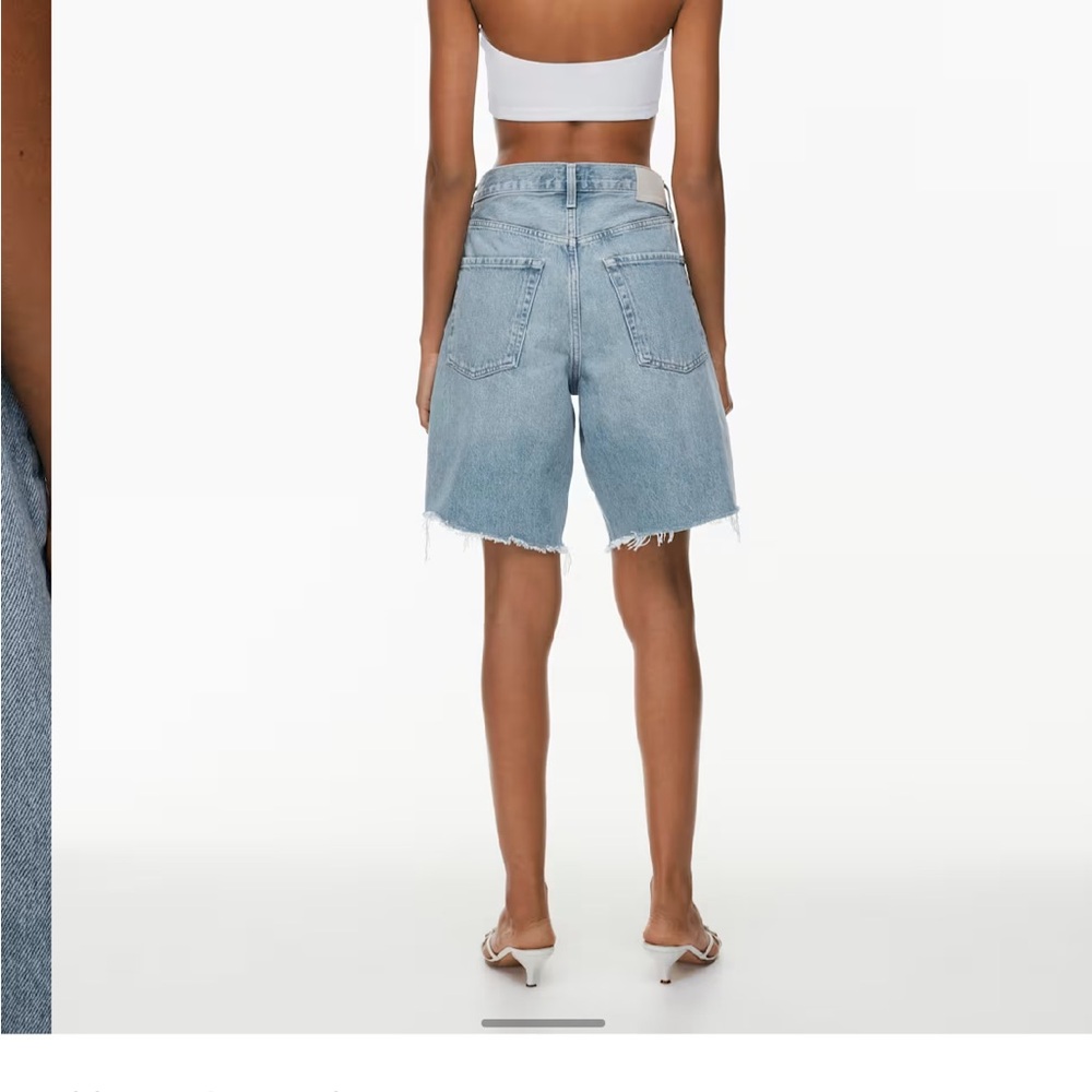 Citizens Of Humanity Light Blue Denim Jean Shorts - Picture 4 of 12